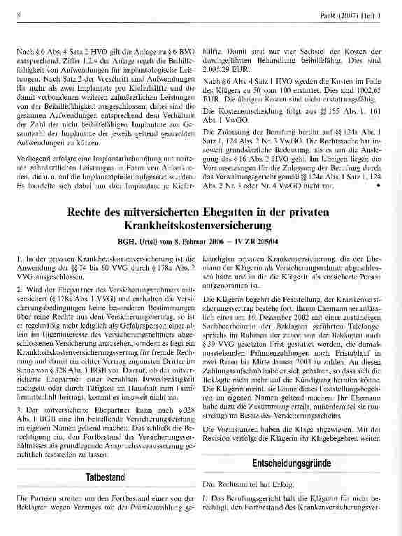 Vorschauseite 4: Erkrankung bedeutet Krankwerden