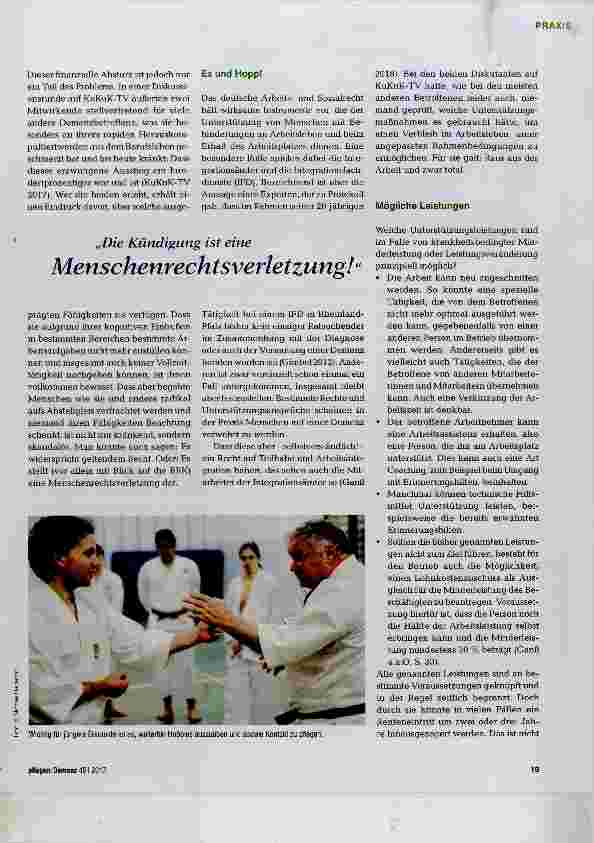 Vorschauseite 4: Aktiv in der Gesellschaft so lange wie möglich