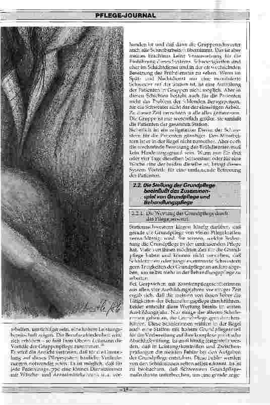 Vorschauseite 5: Das Zusammenspiel zwischen Grundpflege, Behandlungspflege und Kontaktpflege im Rahmen einer umfassenden Pflege und Betreuung von Patienten