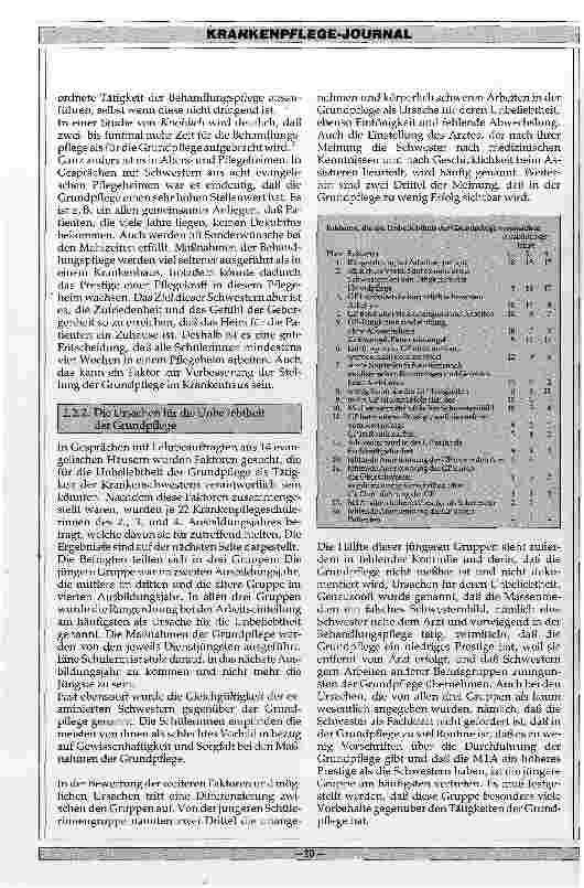 Vorschauseite 6: Das Zusammenspiel zwischen Grundpflege, Behandlungspflege und Kontaktpflege im Rahmen einer umfassenden Pflege und Betreuung von Patienten