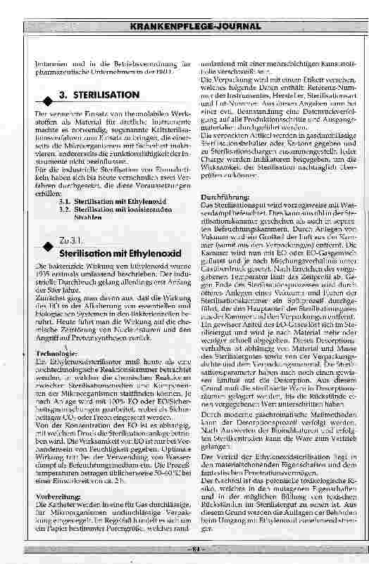Vorschauseite 6: Herstellung und Sterilisation von urologischen Einmalkathetern