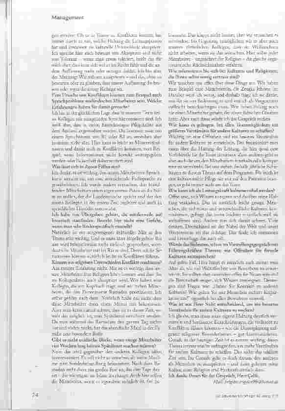 Vorschauseite 3: Mehr Verständnis schaffen