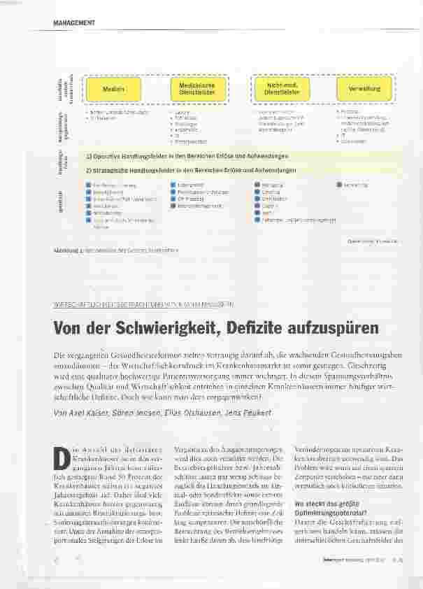 Vorschauseite 1: Von der Schwierigkeit, Defizite aufzuspüren