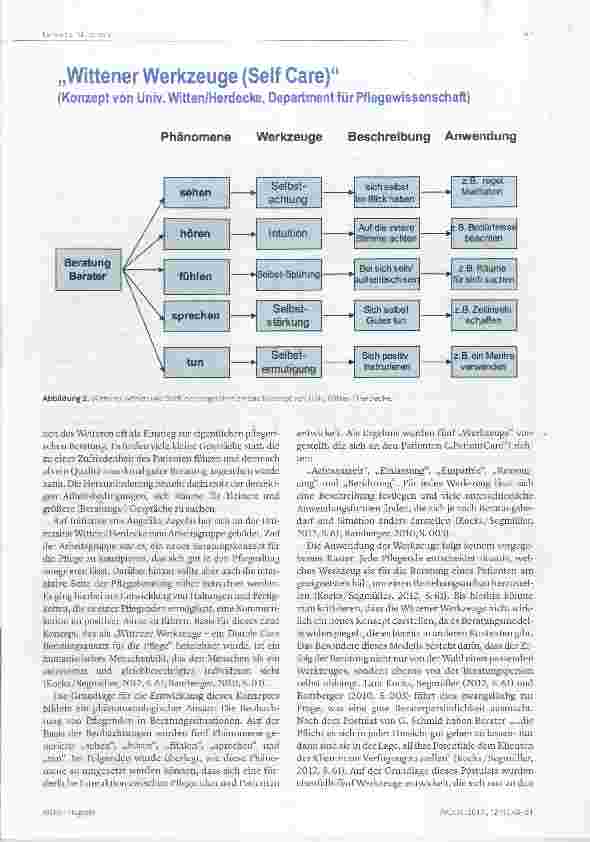 Vorschauseite 3: Edukation und Patientenberatung in der Berufsprüfung Die Wittener Werkzeuge als Prüfungsinstrument in der Berufsprüfung für die Berufe in der Krankenund Kinderkrankenpfiege