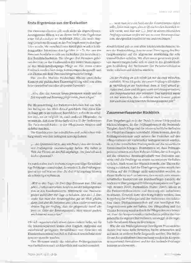 Vorschauseite 6: Edukation und Patientenberatung in der Berufsprüfung Die Wittener Werkzeuge als Prüfungsinstrument in der Berufsprüfung für die Berufe in der Krankenund Kinderkrankenpfiege