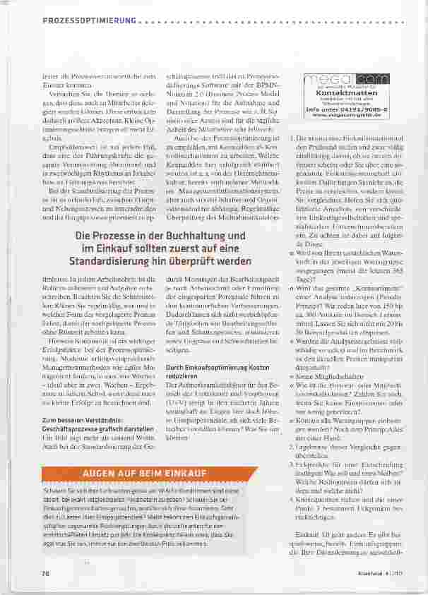 Vorschauseite 3: Wie Sie die Kosten im Griff behalten