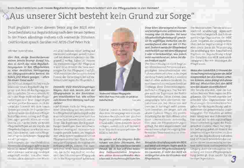 Vorschauseite 1: Aus unserer Sicht besteht kein Grund zur Sorge