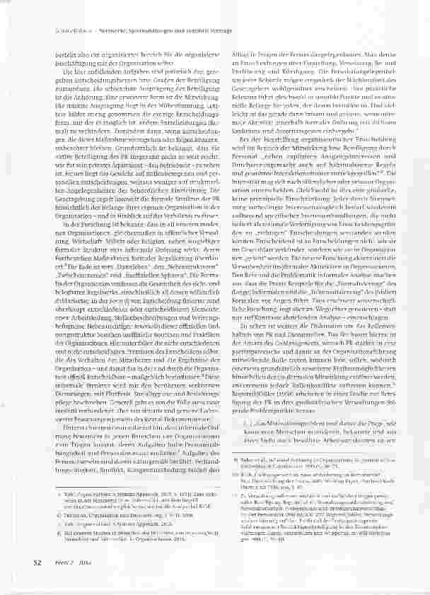 Vorschauseite 2: Netzwerke, Spielhandlungen und instabile Verträge: Informale Ordnung in der Zusammenarbeit von Personalrat und Dienststelle
