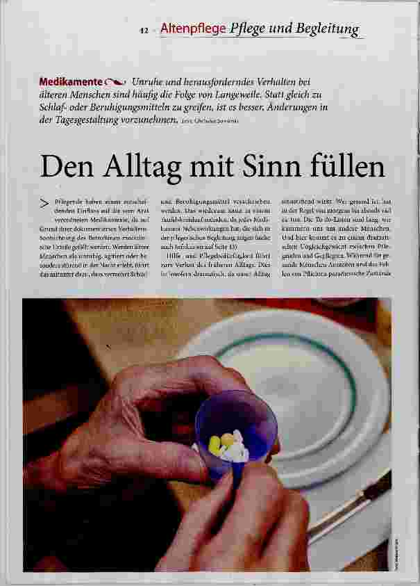 Vorschauseite 1: Den Alltag mit Sinn füllen