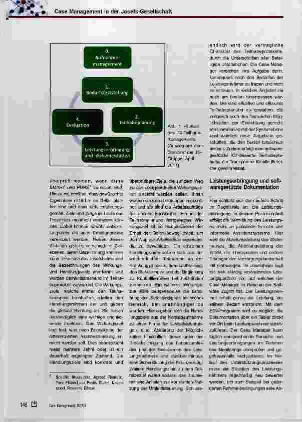 Vorschauseite 4: Case Management in der Josefs-Gesellschaft