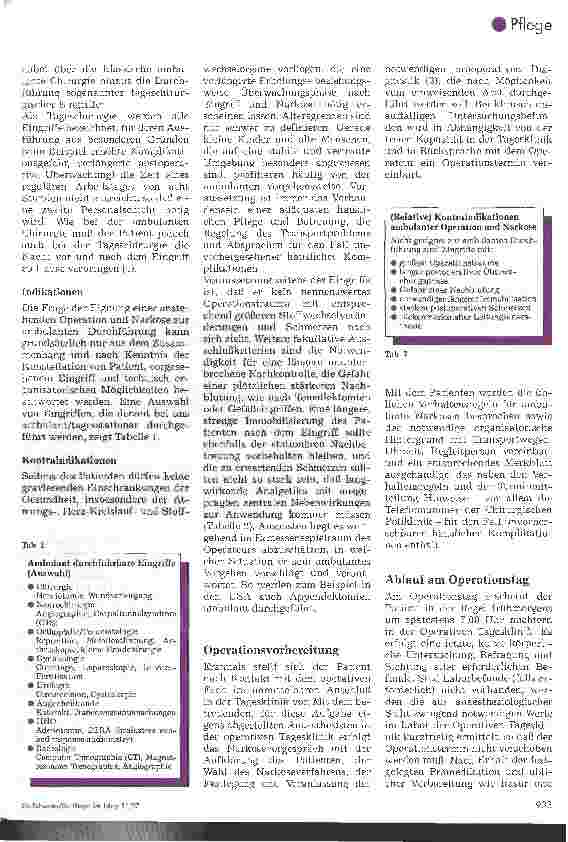 Vorschauseite 2: Das Modell operative Tagesklinik an der Justus-Liebig-Universität Gießen