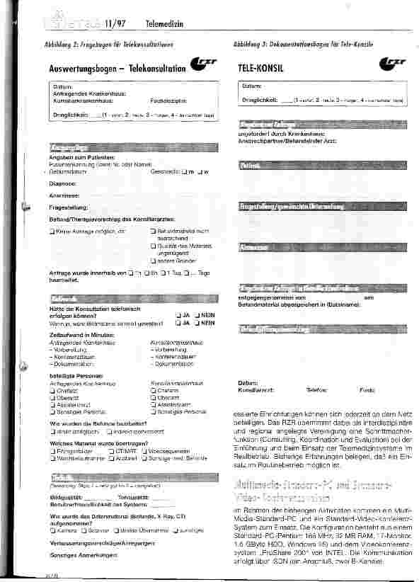 Vorschauseite 3: Telemedizin - Vernetzung medizinischer Versorgungseinrichtungen in Ostbayern Schrittmacherfunktion des Rettungszentrums Regensburg