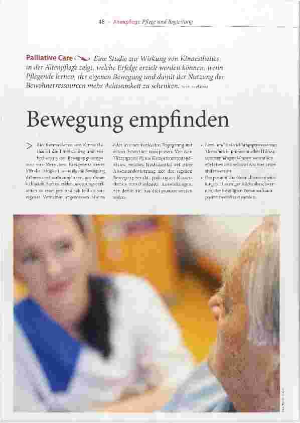 Vorschauseite 1: Bewegung empfinden