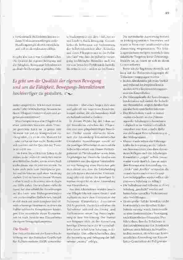 Vorschauseite 2: Bewegung empfinden