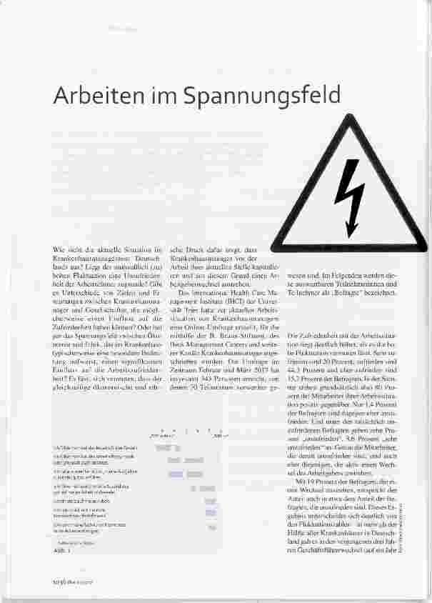 Vorschauseite 1: Arbeiten im Spannungsfeld