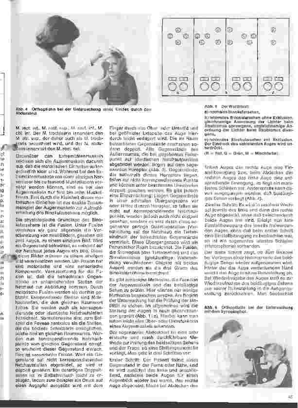 Vorschauseite 2: Einführung in die Augenheilkunde 11. Folge: Motilitätsstörungen der Augen (I)