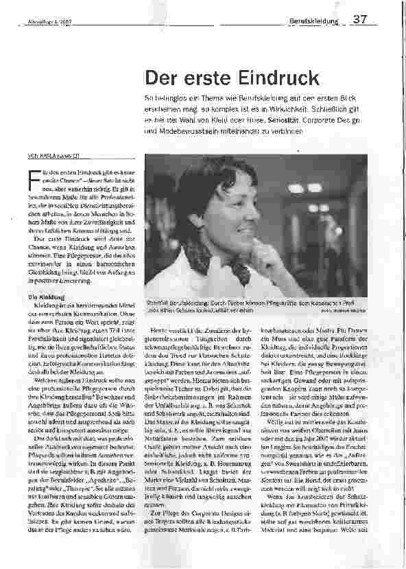 Vorschauseite 1: Der erste Eindruck