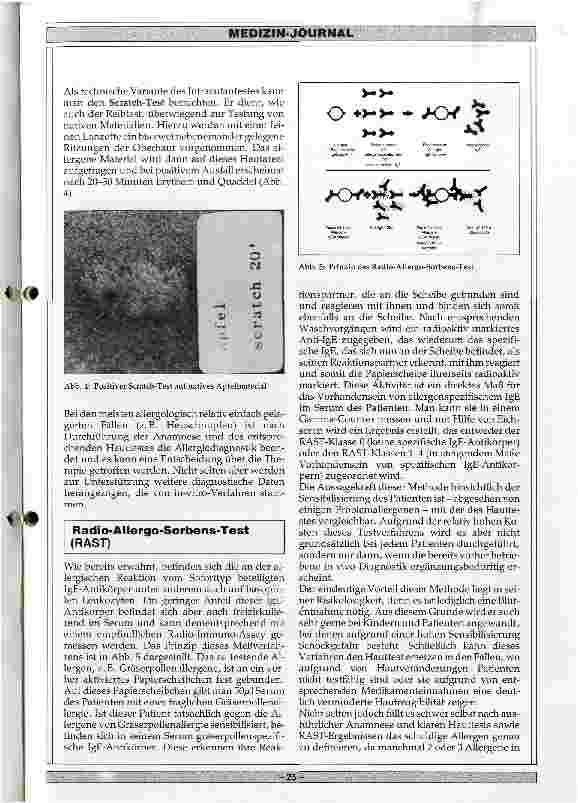 Vorschauseite 3: Diagnostik der Allergie vom Soforttyp