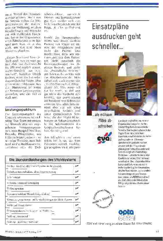Vorschauseite 2: Servicetelefon - mehr als nur ein Hausnotruf