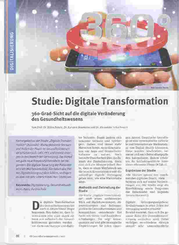 Vorschauseite 1: Studie: Digitale Transformation