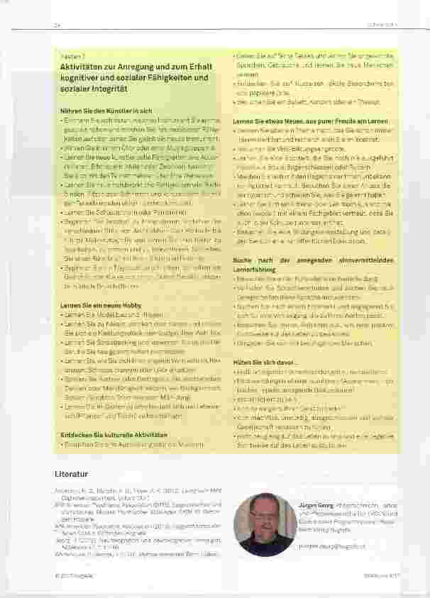 Vorschauseite 4: Leichte neurokognitive Störungen