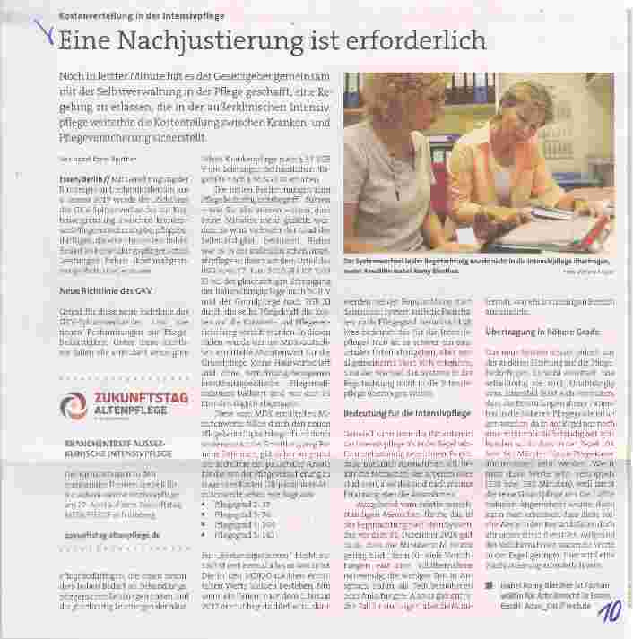 Vorschauseite 1: Eine Nachjustierung ist erforderlich