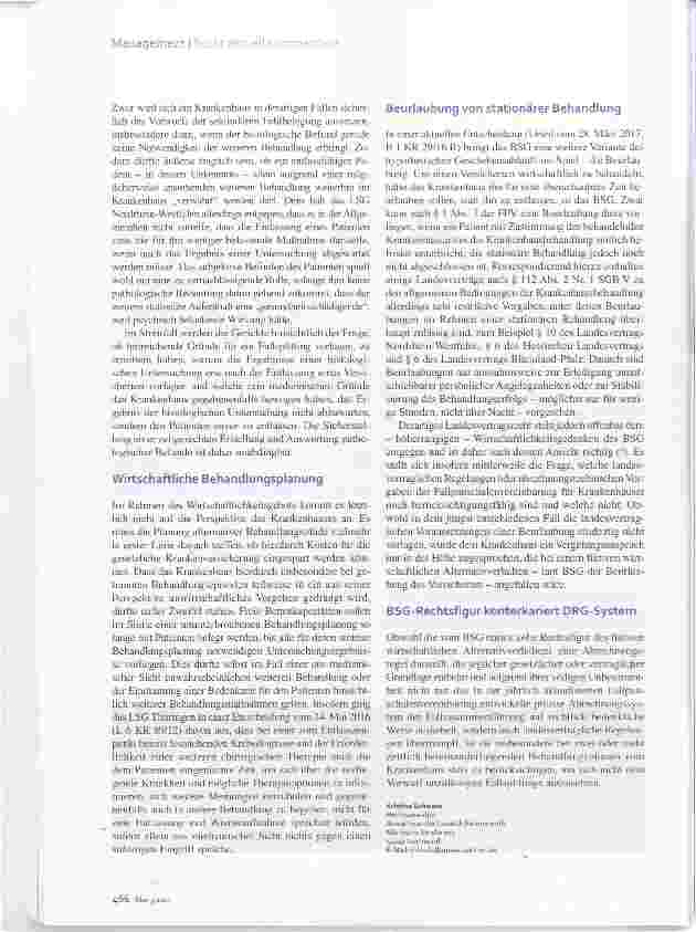 Vorschauseite 3: Fiktives wirtschaftliches Alternativverhalten Gratwanderung Fallsplitting