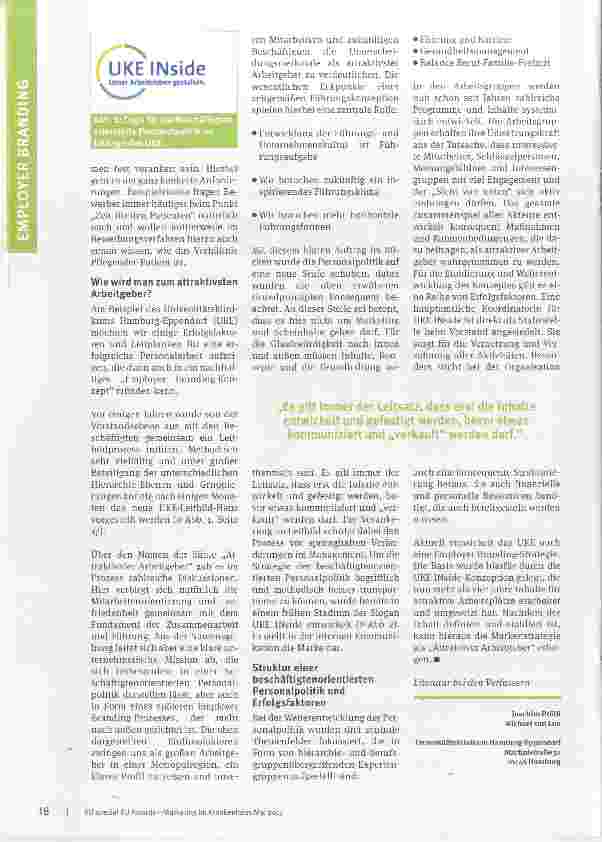 Vorschauseite 3: Erst der Inhalt, dann die Marke
