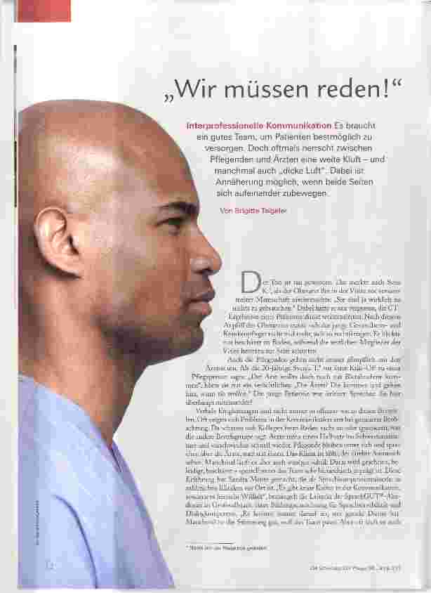 Vorschauseite 1: Wir müssen reden!