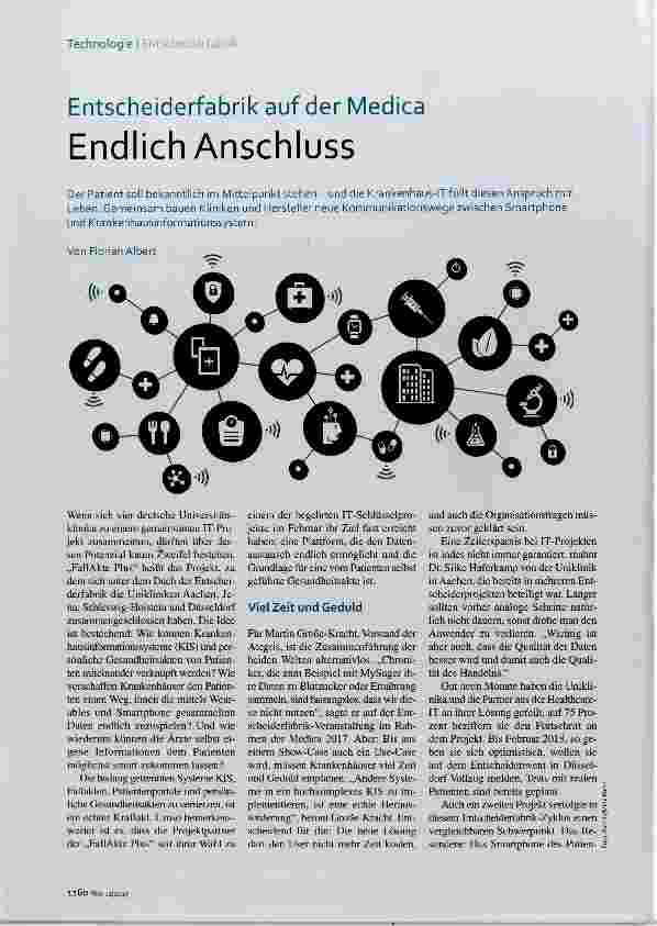 Vorschauseite 1: Endlich Anschluss
