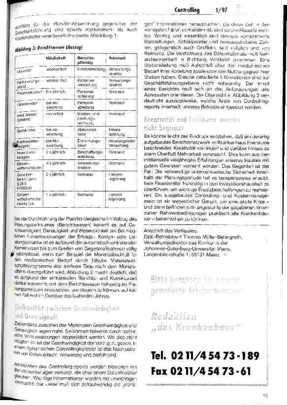 Vorschauseite 3: Krankenhausinternes Controlling und Kostenmanagement