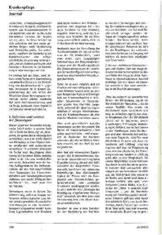 Vorschauseite 2: Kamerad, Engel, barmherzige Schwester ... Zum Bild der Krankenschwester im populären Roman