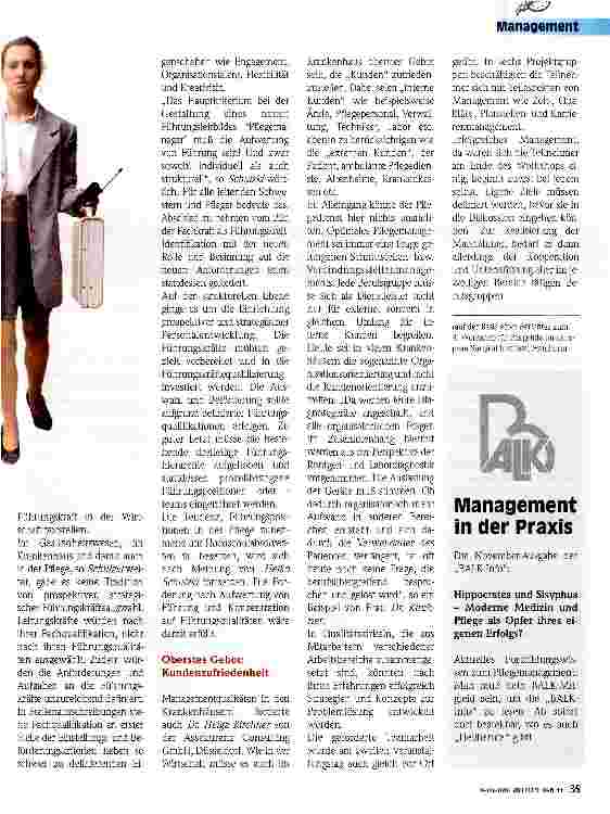 Vorschauseite 2: Pflegen und Managen