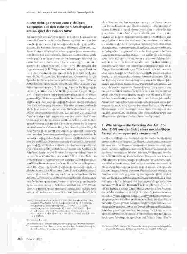 Vorschauseite 6: Frauenquote und eine nachhaltige Personalpolitik
