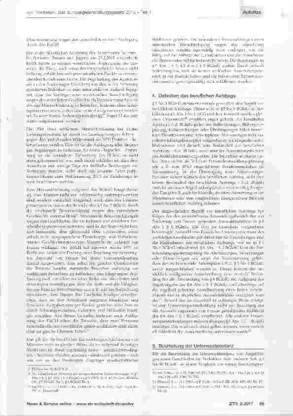 Vorschauseite 3: Das Bundesgleichstellungsgesetz 2015 Teil 1