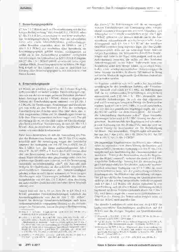 Vorschauseite 6: Das Bundesgleichstellungsgesetz 2015 Teil 1
