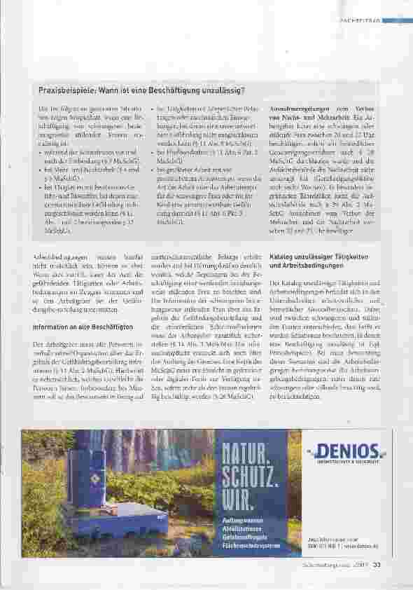 Vorschauseite 4: Reform des Mutterschutzes