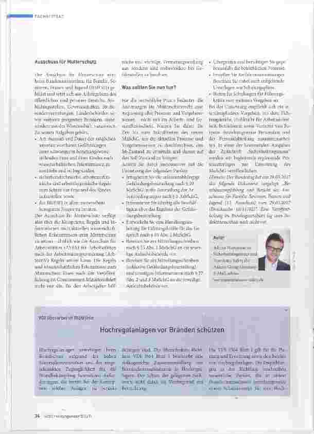 Vorschauseite 5: Reform des Mutterschutzes