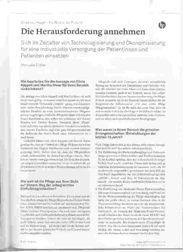 Vorschauseite 1: Die Herausforderung annehmen