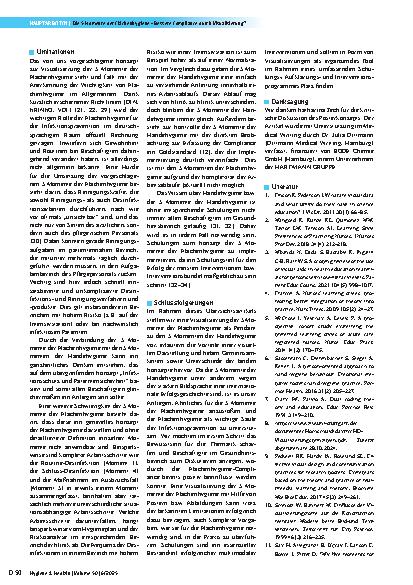 Vorschauseite 5: Die 5 Momente der Flächenhygiene: Bessere Compliance durch Visualisierung?
