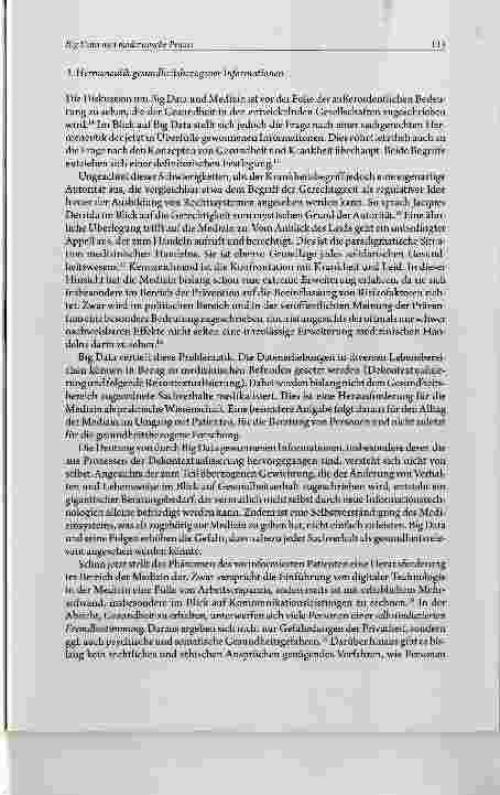 Vorschauseite 5: Big Data und medizinische Praxis