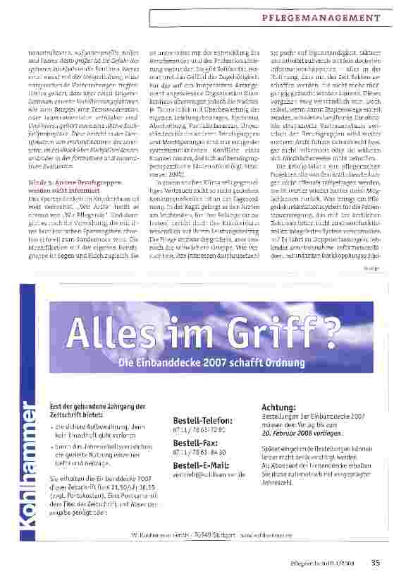Vorschauseite 2: Die Zukunft liegt in der Kooperation