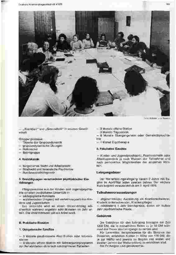Vorschauseite 2: Weiterbildung zur Fachkrankenschwester/zum Fachkrankenpfleger für Psychiatrie am Zentralinsitut für Seelische Gesundheit Mannheim