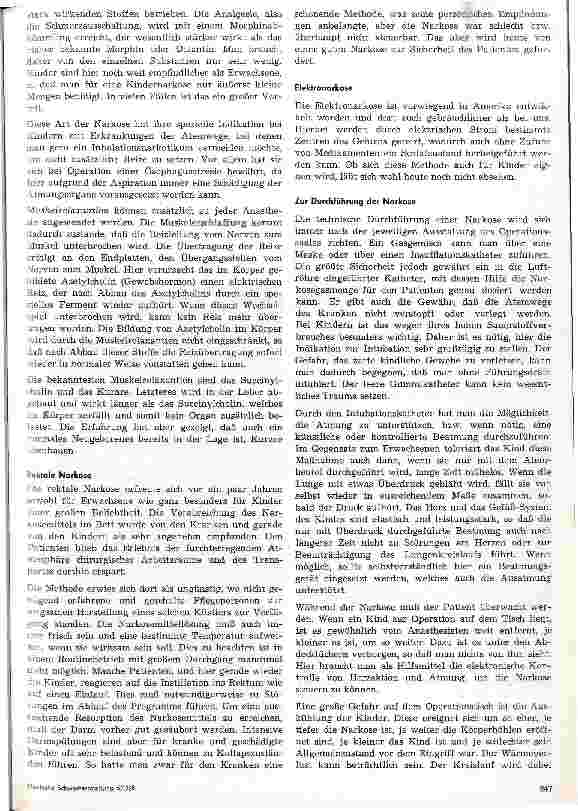 Vorschauseite 3: Narkose im Kindesalter