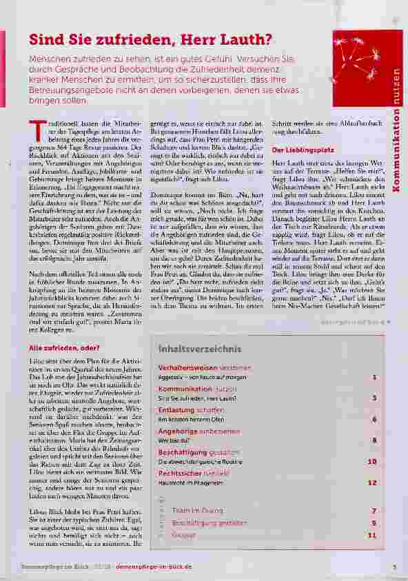 Vorschauseite 1: Sind Sie zufrieden, Herr Lauth?