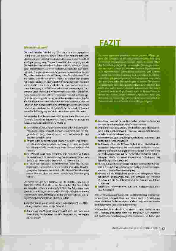 Vorschauseite 4: Krebs und Sexualität
