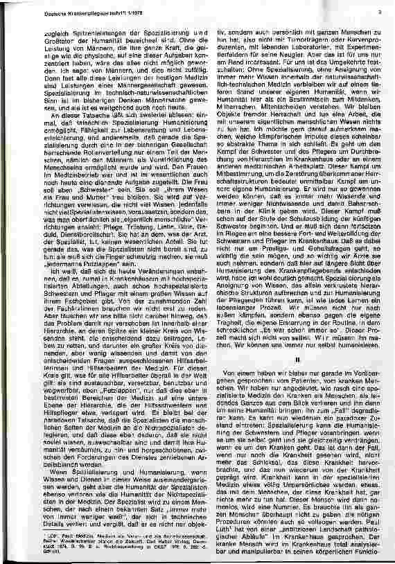 Vorschauseite 2: Spezialisierung und Humanisierung
