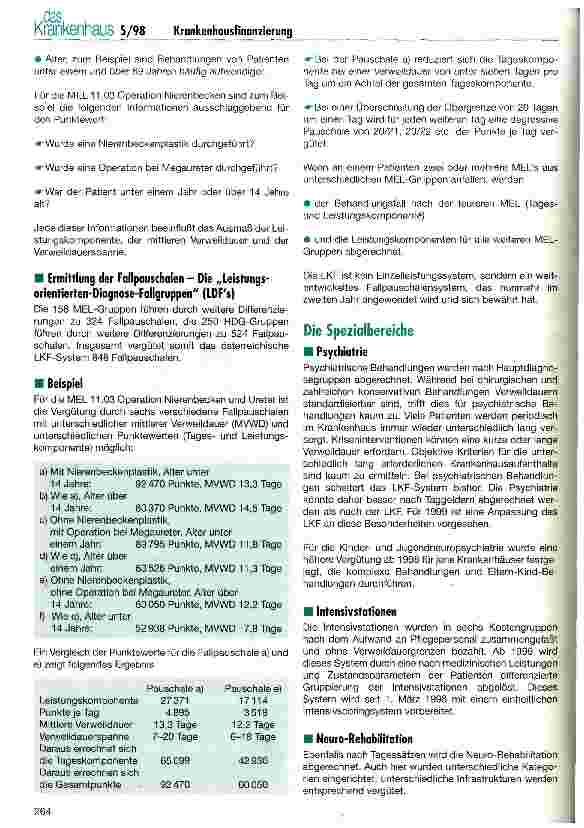 Vorschauseite 4: Die Leistungsorientierte Krankenhausfinanzierung (LKF) in Österreich Darstellung und Bewertung