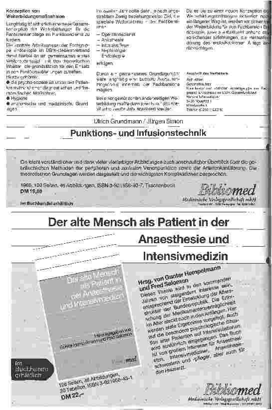 Vorschauseite 2: Erste Erfahrungen mit der Weiterbildung im Fachbereich Endoskopie