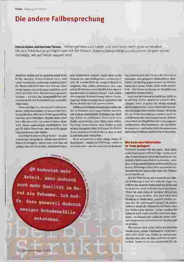 Vorschauseite 1: Die andere Fallbesprechung